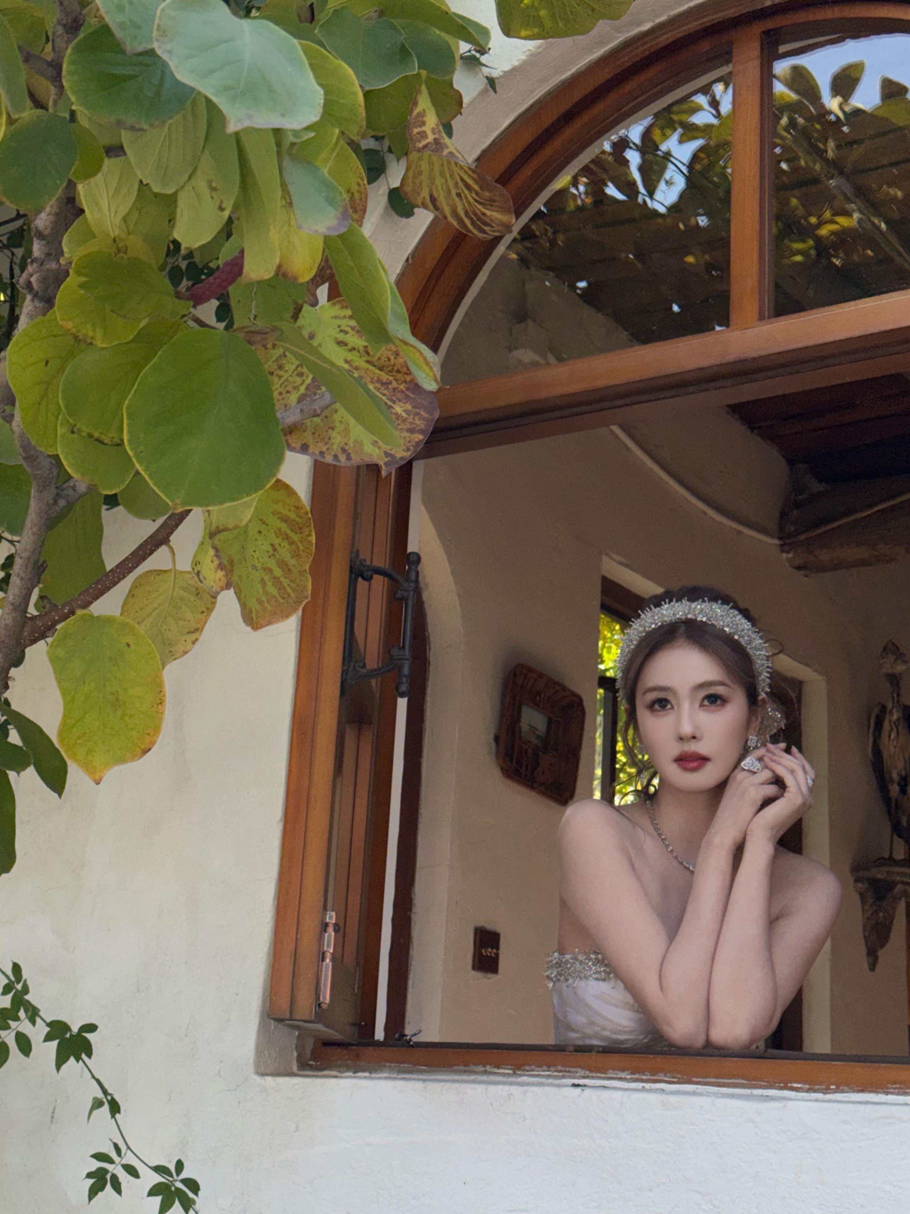 白鹿带一篮冻梨走红毯我的姐这是清水出芙蓉​​​