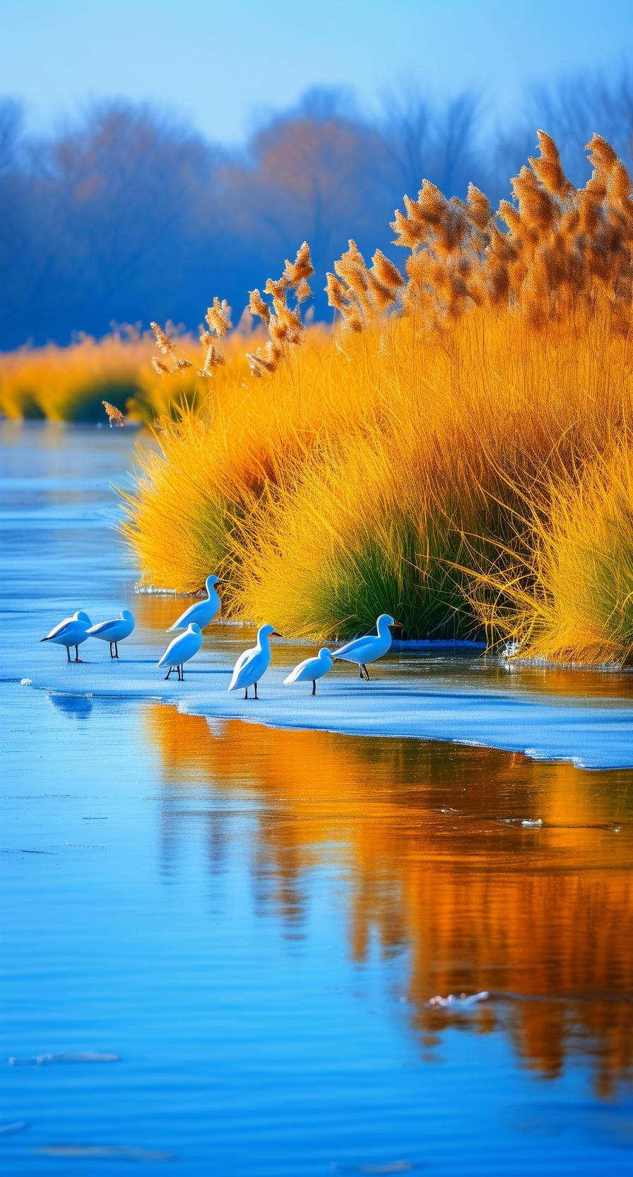 冬天又来了又到了寒冷季节，冬有冬的颜色