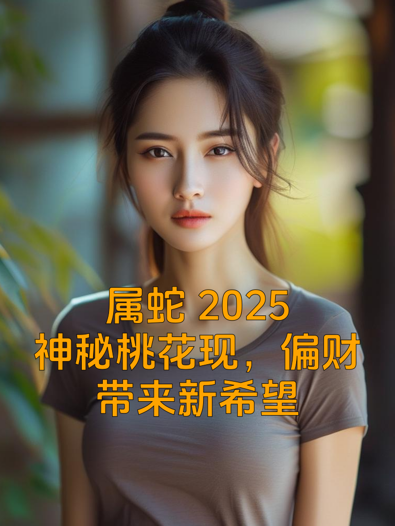 属蛇2025：神秘桃花现，偏财带来新希望