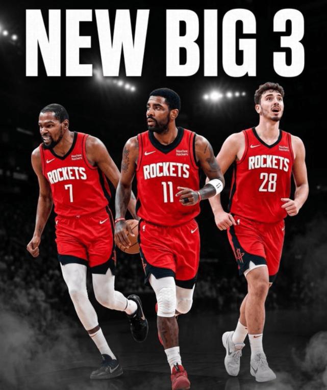 NBA情报局08月24日讯美媒曝出一笔疯狂的交易模拟方案，火箭有望迎来凯里·