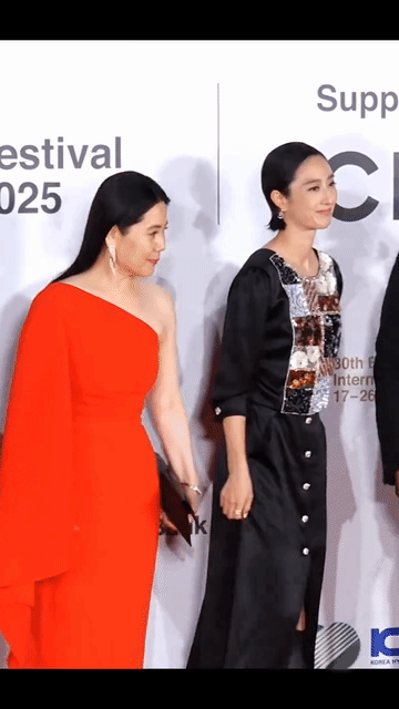 总感觉桂纶镁很少出现，但每次出现都会被她惊艳！桂纶镁亮相釜山电影节，让人惊叹多少