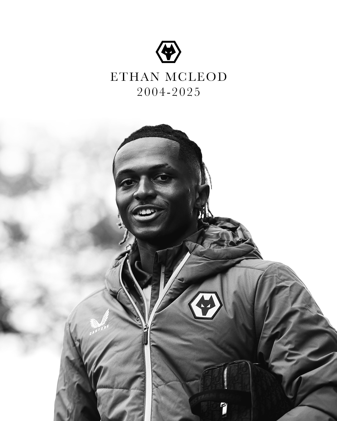 狼队官方: 对麦克劳德的去世无比悲痛, 将为他家人提供支持