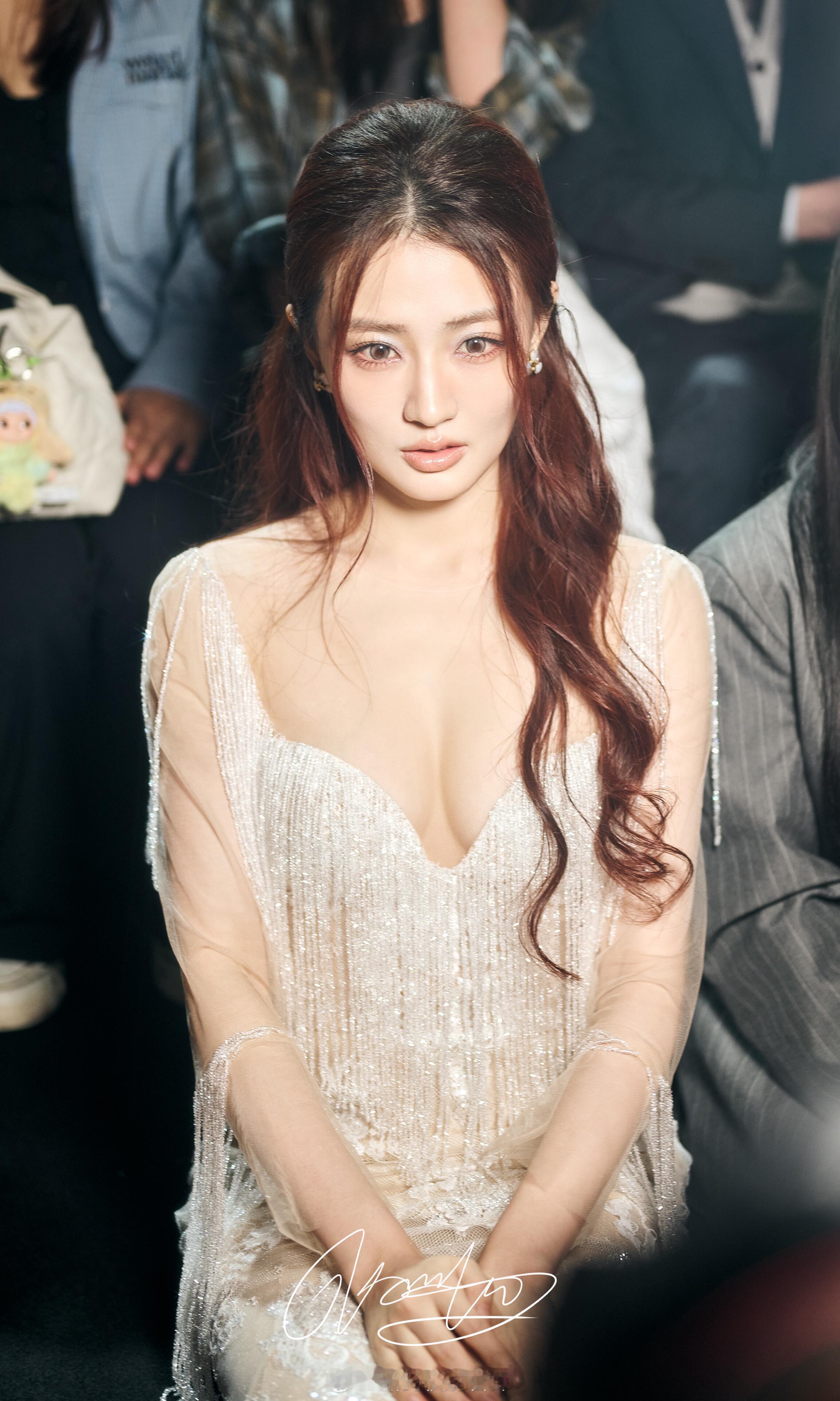 徐璐三亚时装周生图合辑人鱼公主好美