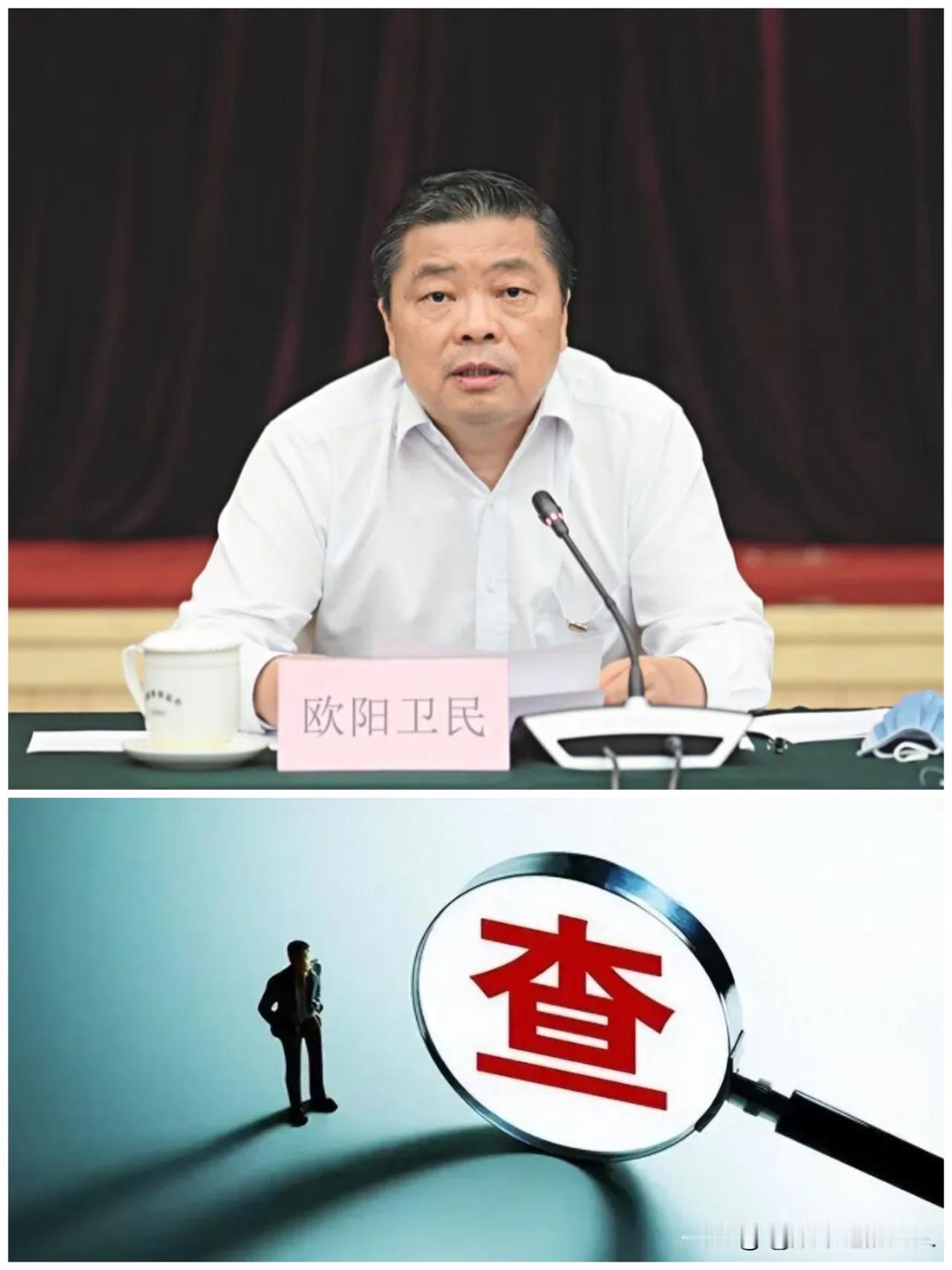 ……7月19日,离任3年多的“”欧阳卫民”被查，于是看了一下他的履历，可以