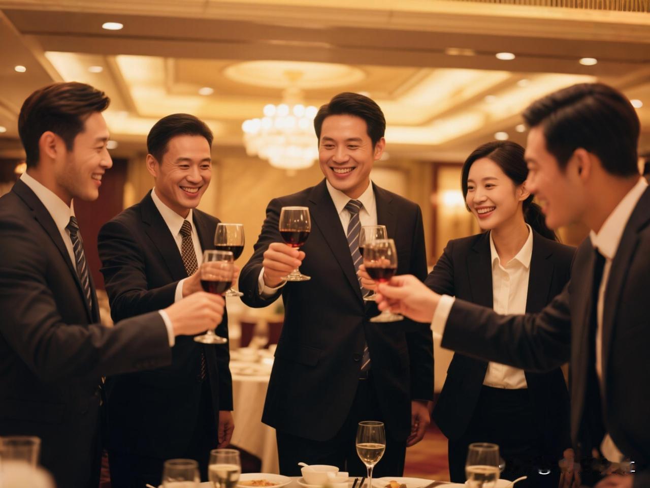 看到一个有趣的问题，说在饭局上，你给领导敬酒说：“感谢领导一直以来的照顾。”领导