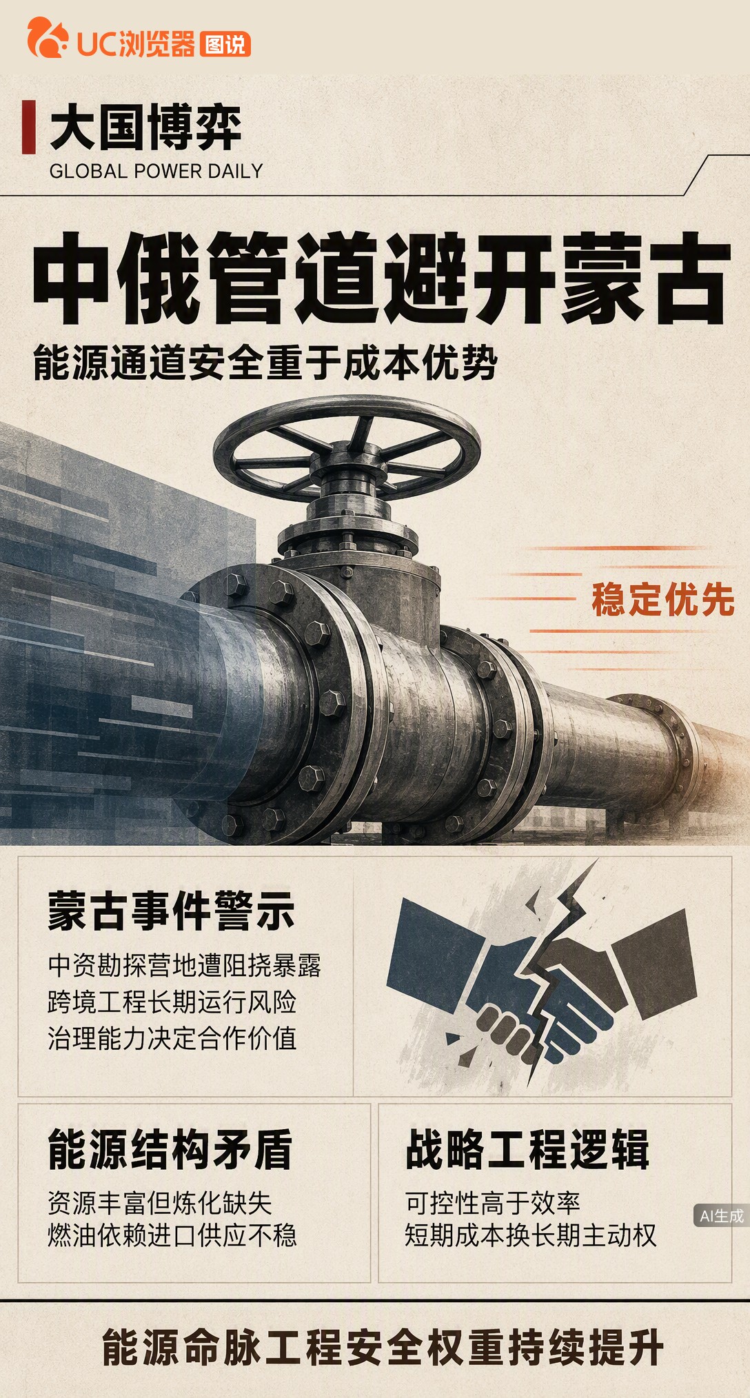 中资油企在蒙营地遭闯入阻挠，给西伯利亚力量2号提了个醒：蒙古路线虽近且省，但几十年运营期的稳定比建设