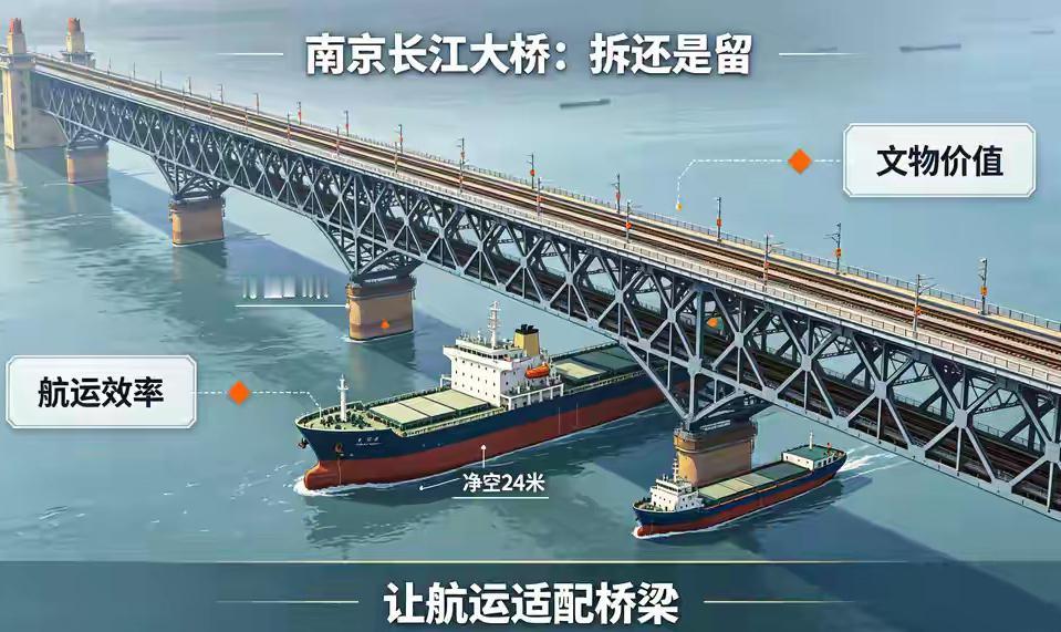 呼吁拆除南京长江大桥，纯属外行蹭流量的无知言论最近网上时不时有人炒作，说要拆