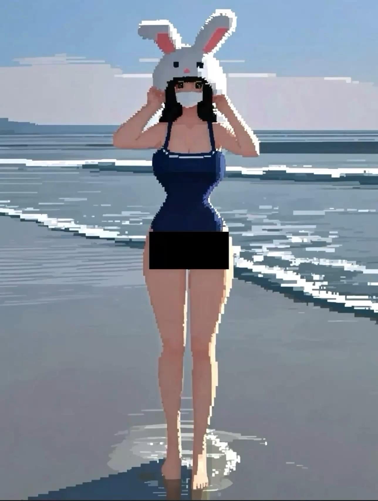 海边穿搭无不良引导