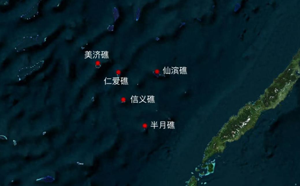 小马科斯这是在玩火！中菲海警船在南海仁爱礁以南信义礁附近海域，已经缠斗了一整夜的