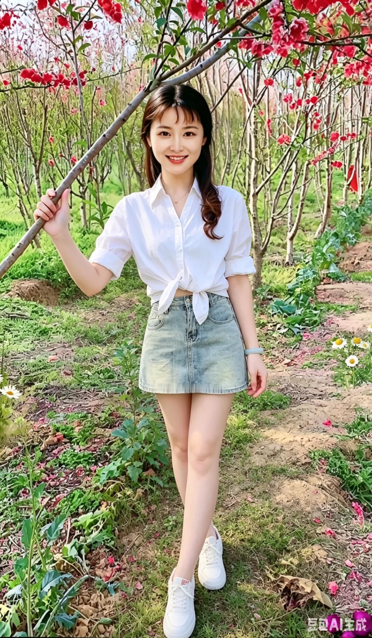 花间笑语，春意盎然。