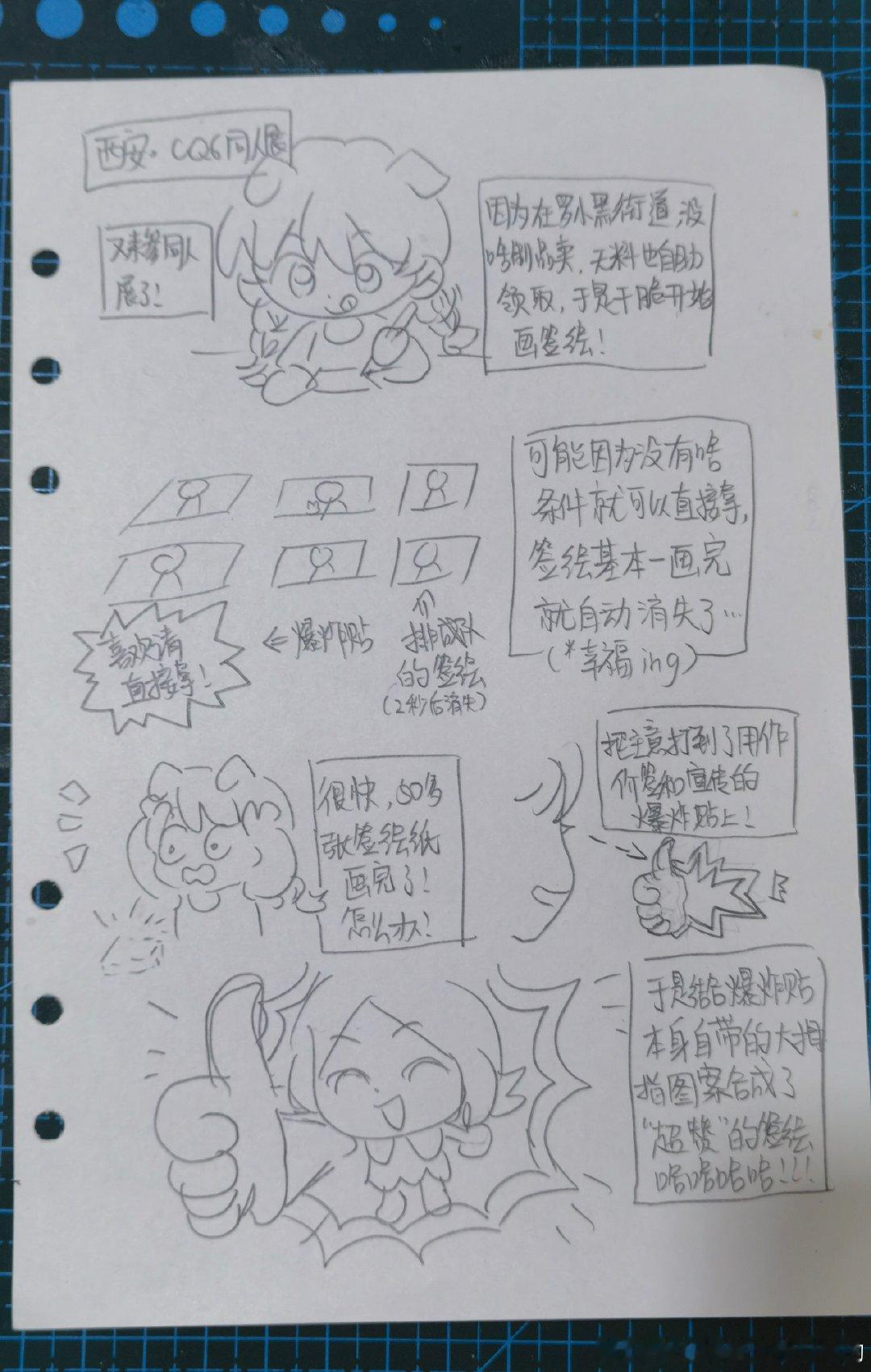 day19#漫画60天挑战赛#寻思炒预制菜不过昨天布完展都十点了所以没炒……好在今天也超好玩哈哈哈哈