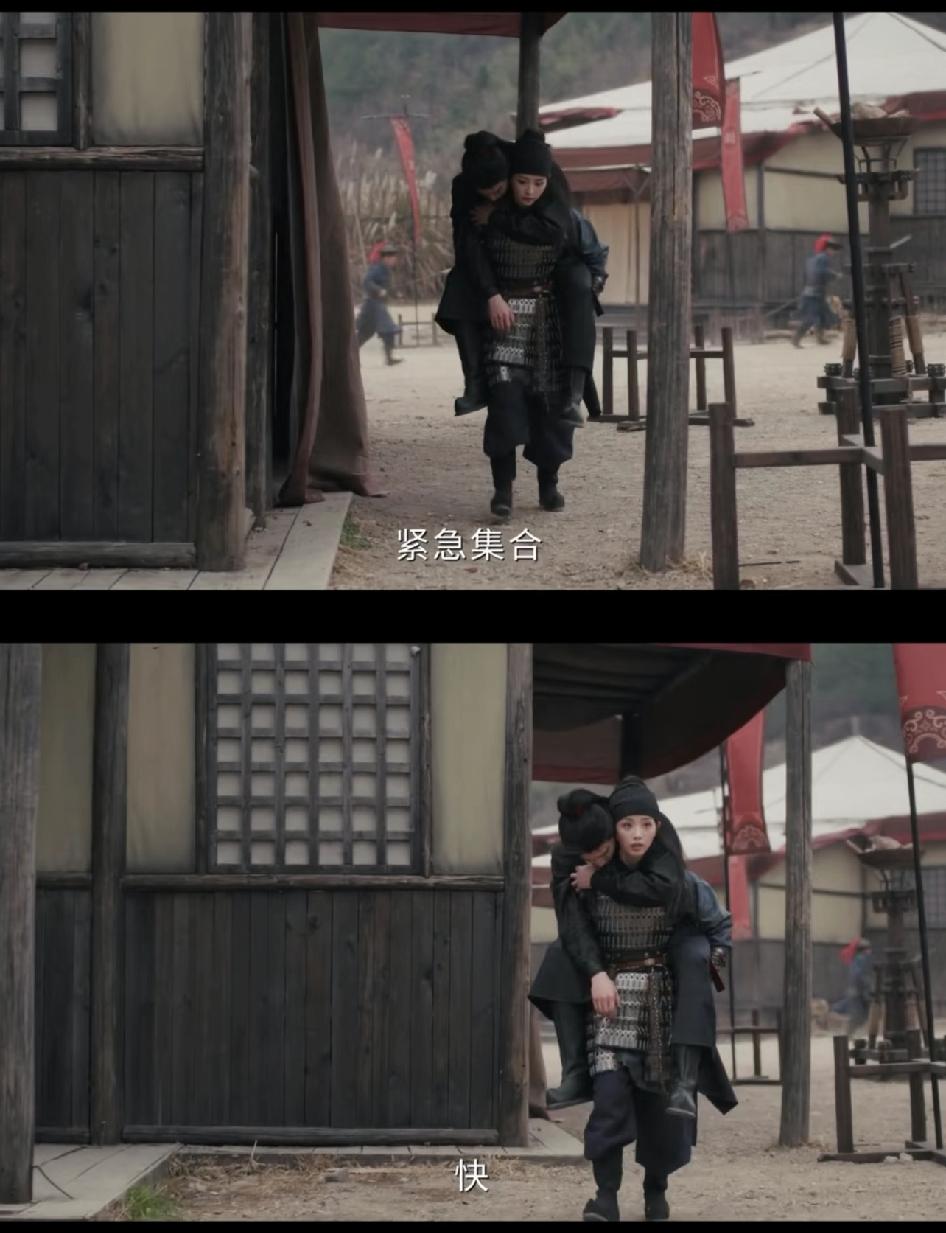 《逐玉》78斤田曦薇背起140斤身高190的张凌赫走50米，扯下假公主抱的遮羞布