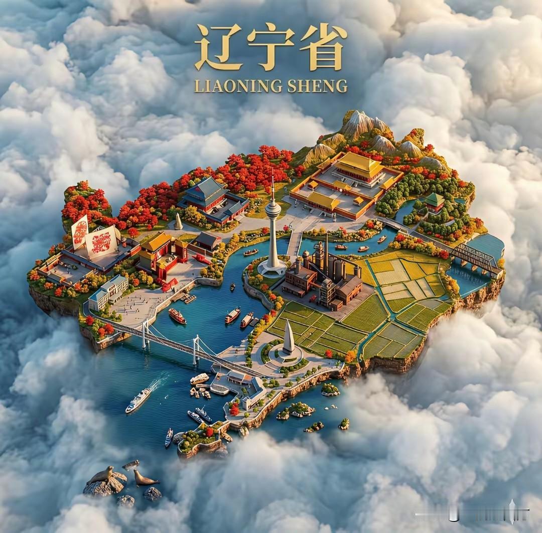 看看北方四省的沙盘地图