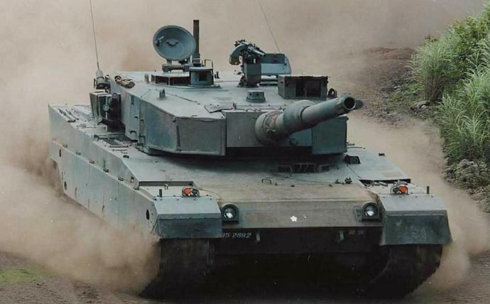 每天认识一件兵器日本90式主战坦克90式坦克（Type90tank）是日本