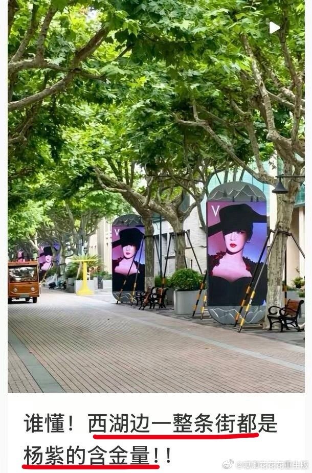 V杂志给她的👸安排的地广！杨紫两个字就是最大的含金量！​