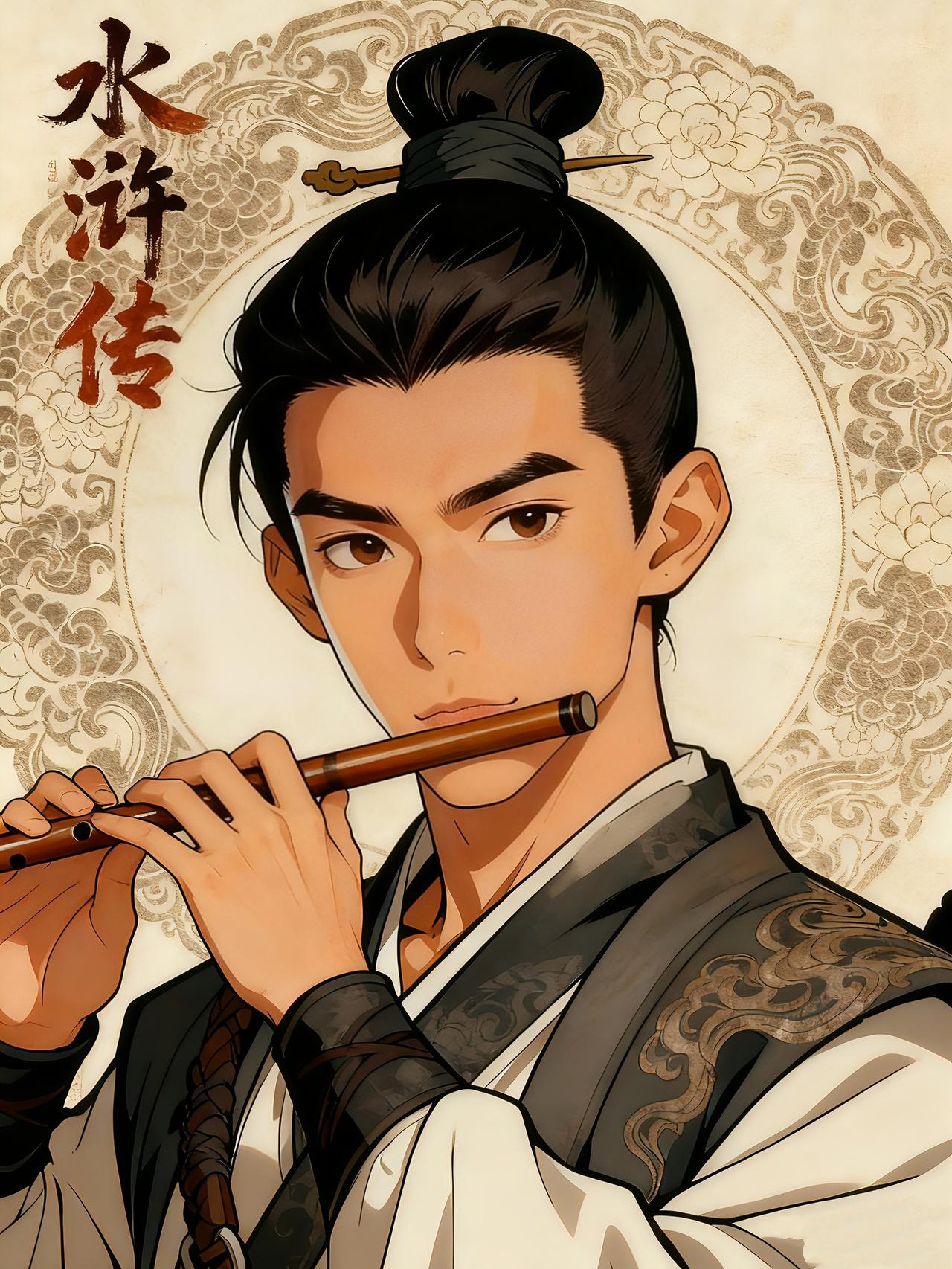 八卦《水浒传》之谜3--浪子燕青为什么会吹来弹唱舞，多才多艺？浪子燕青是孤儿