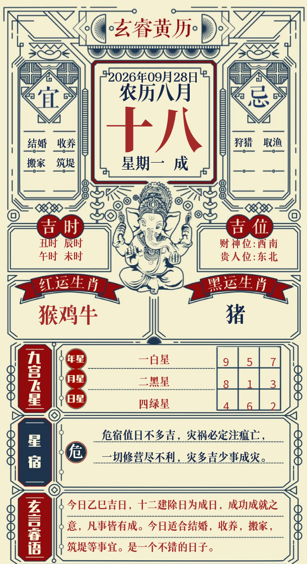 【明日黄历】​​​