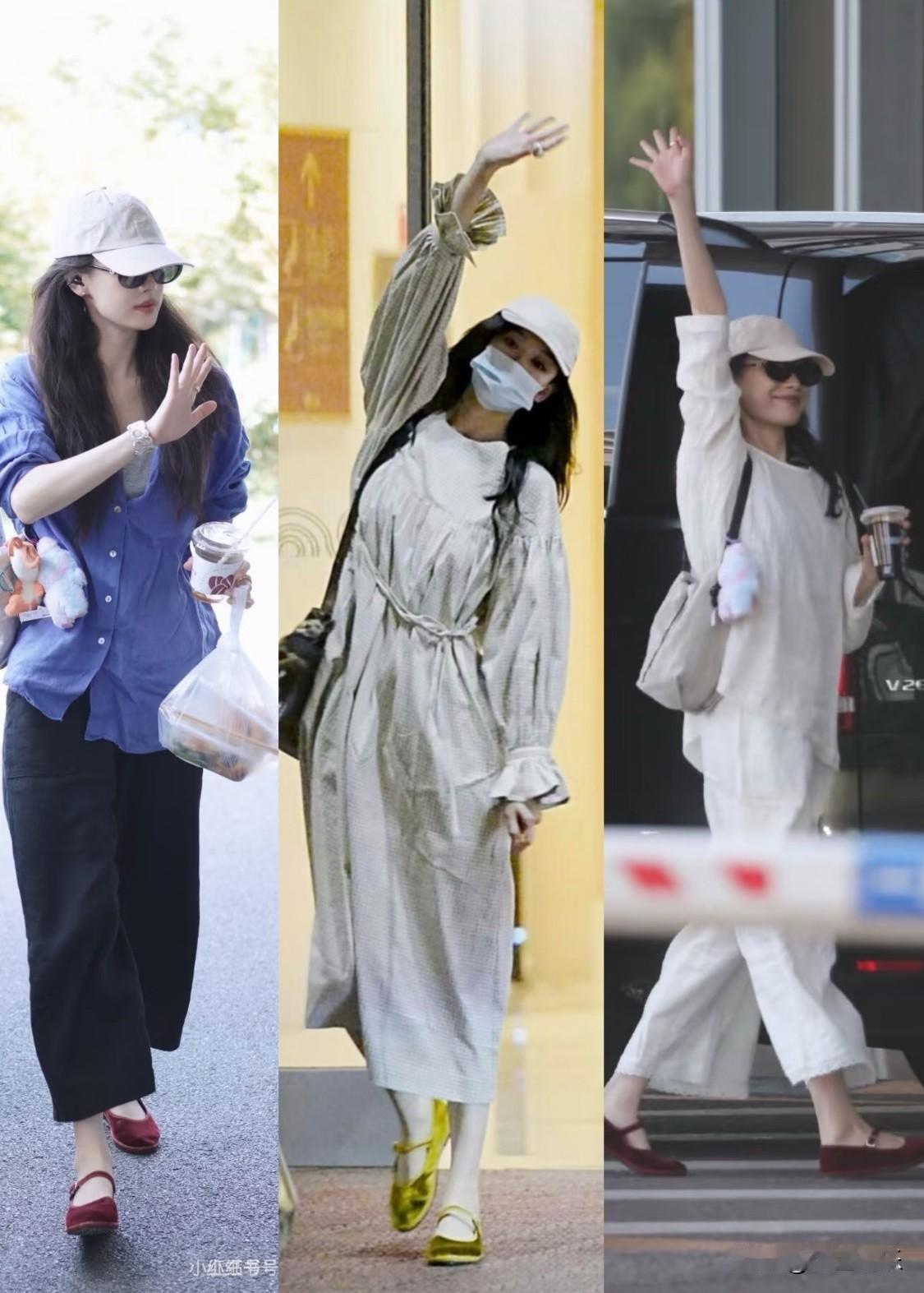 倪妮凭一己之力把这双布鞋穿得很有购买欲倪妮今日私服，内娱独一份的随性松弛，又是