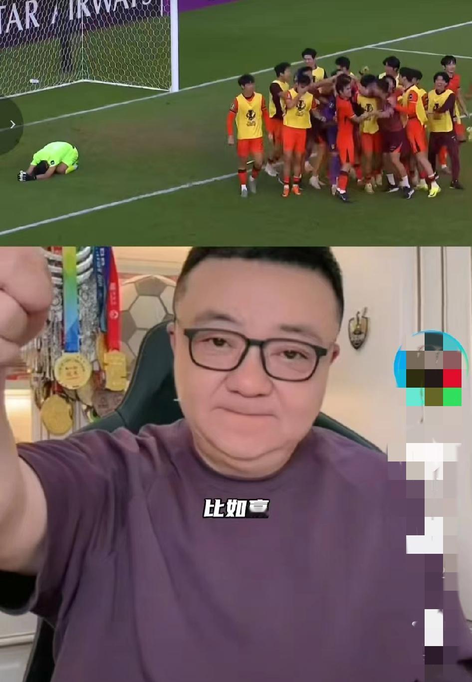 董路评国足，再出惊人之语：中国足球历史上的证明之战。董路解说了三个多小时，激