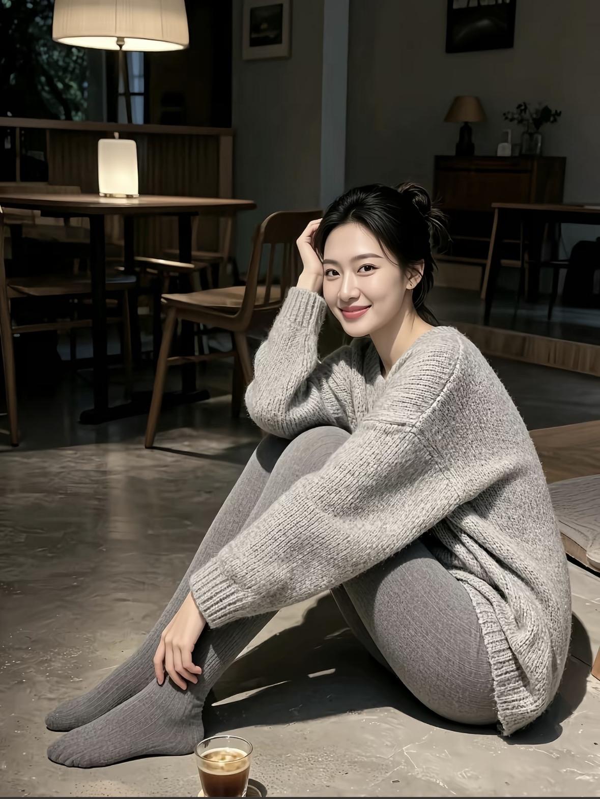 温暖冬日，咖啡相伴，慵懒时光