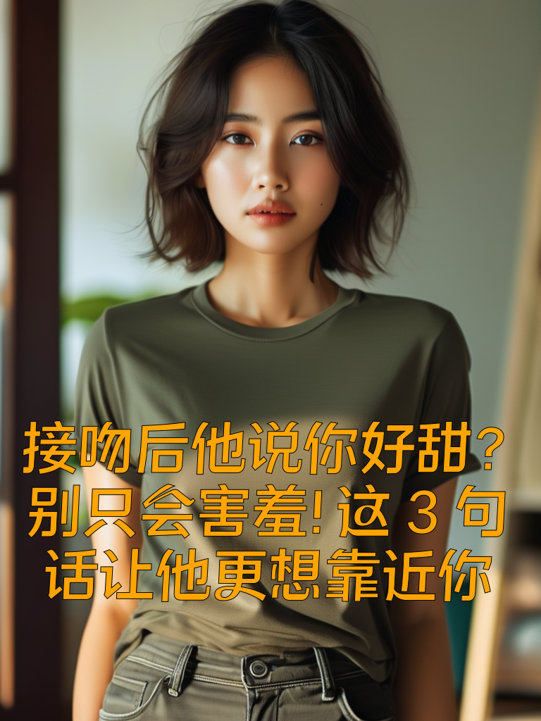 接吻后他说‘你好甜’？别只会害羞！这3句话让他更想靠近你