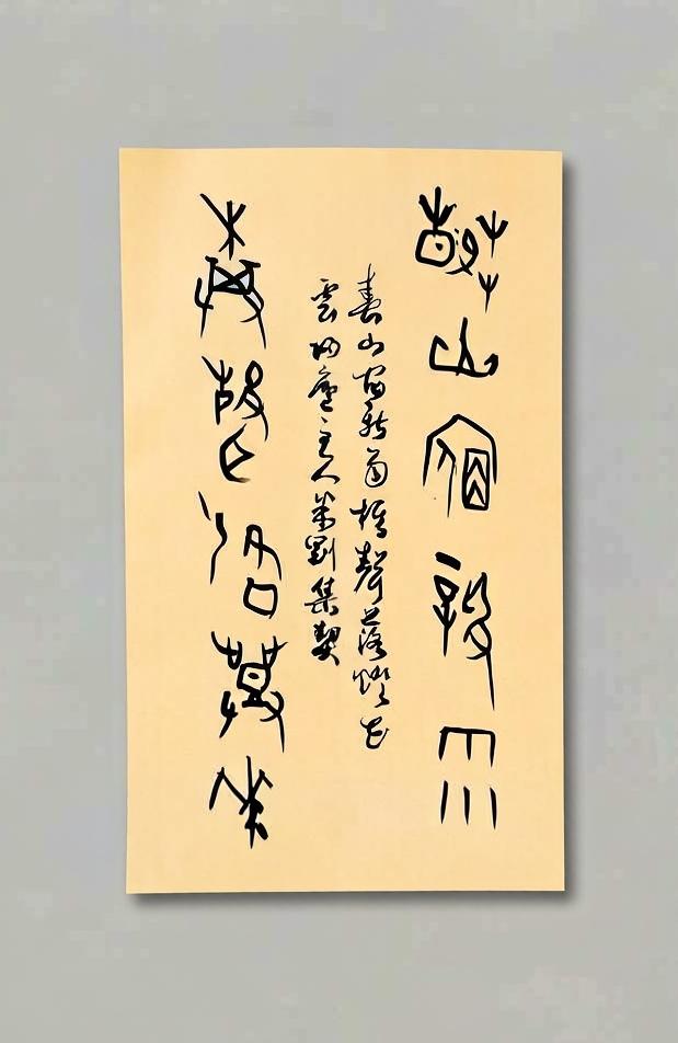 米刚篆书作品