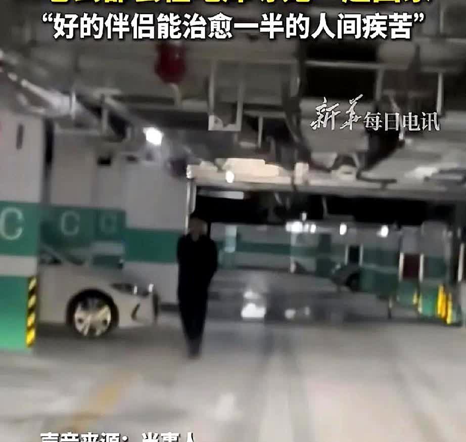太让人羡慕了，内蒙古一位女子结婚多年，每晚下班都会看到老公在车库里面等她一起回家