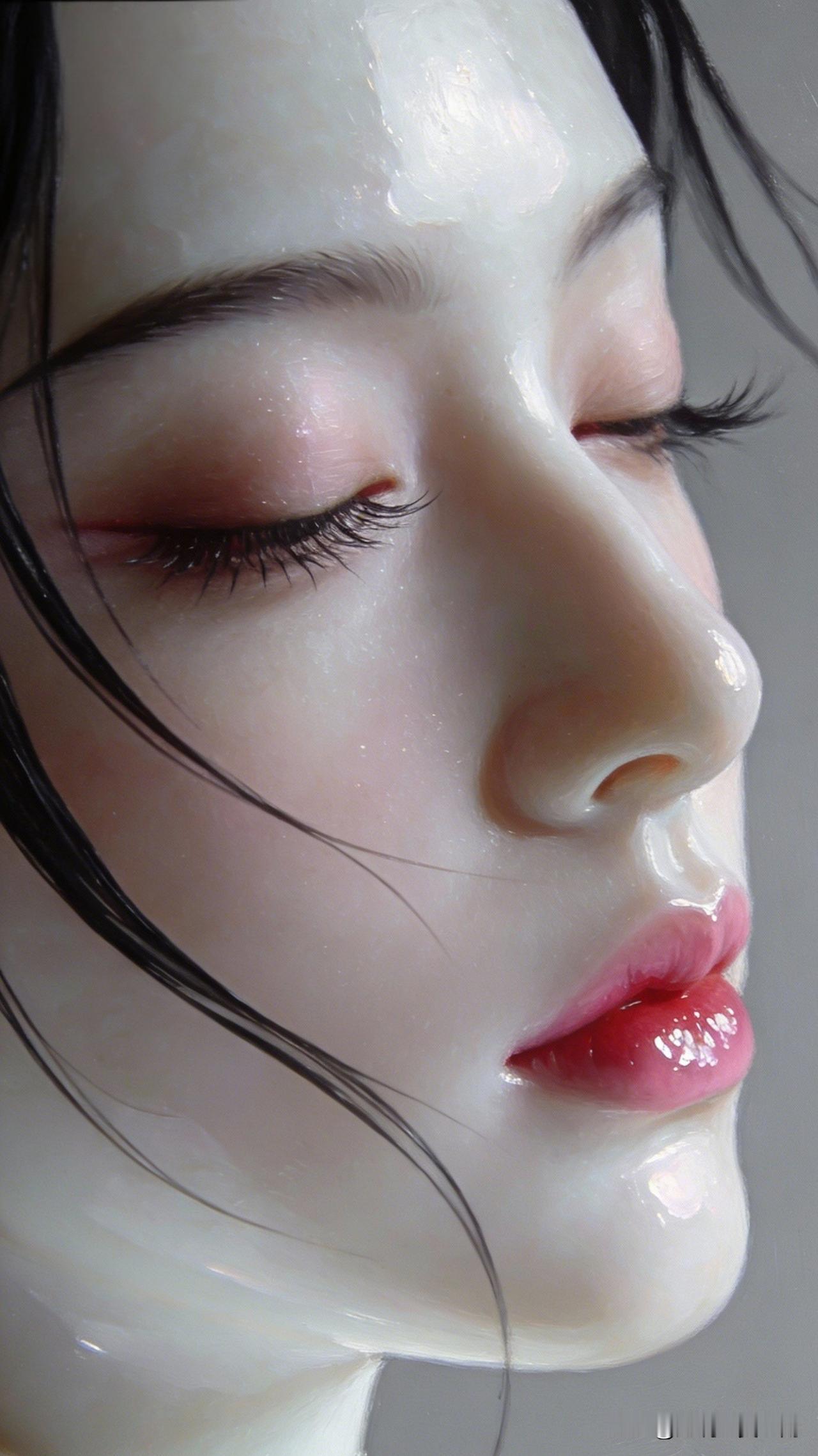 红唇轻启，玉环轻摇。敢不敢拍嘴唇的照片出来梦幻妆容，闪耀眼妆，红唇诱惑，完美无