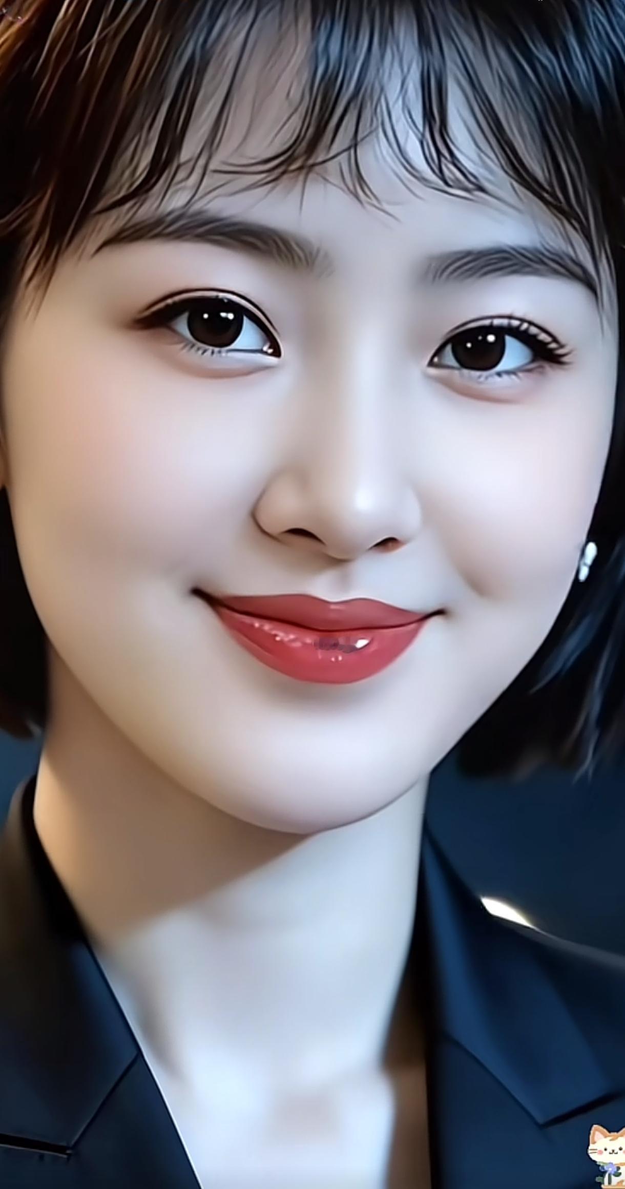 甜美笑容，元气满满，元气少女的一天从微笑开始！😊🌟分享一张你最近随拍的照片