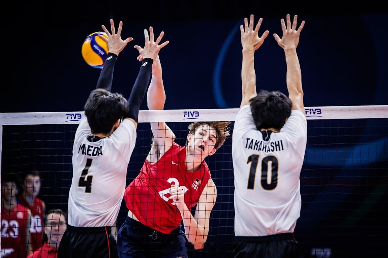 2025U19男排世锦赛刚刚结束的十五、十六名决赛，美国队以3-2（20-25