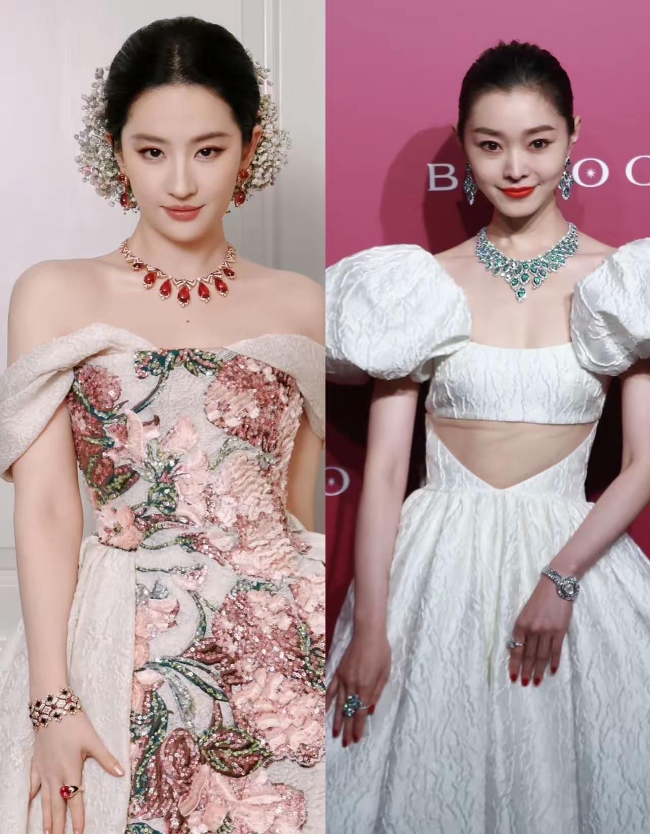 宝格丽这次找对代言人了不管刘亦菲的演技有多好，后台在硬这一次她还是输给了36