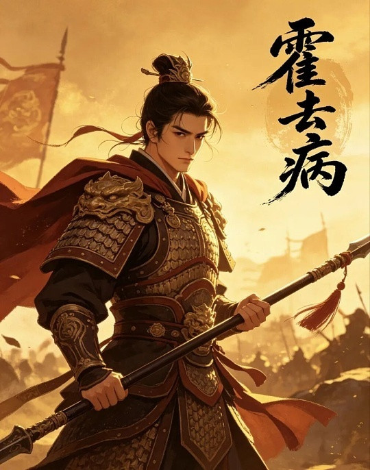 内娱不拍霍去病太可惜鲜衣怒马，千里奔袭，一句“匈奴未灭，何以家为”，是刻在国人骨