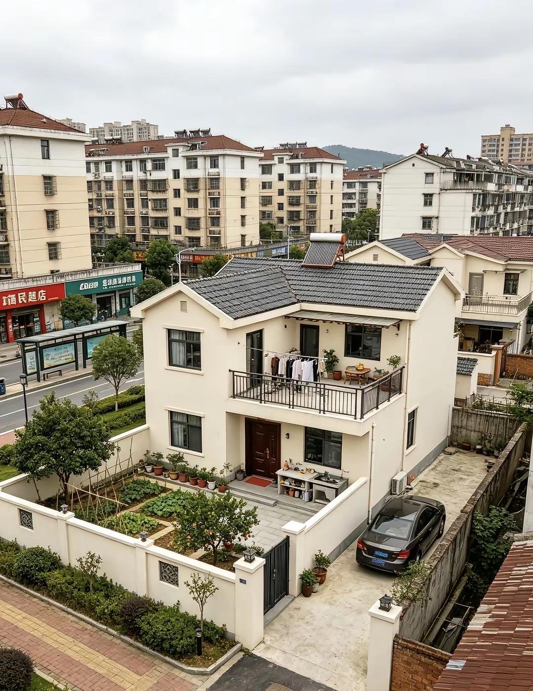 城市里面要是有这样一个房子真的很温馨，住着也方便，比住在那些高楼大厦的房子里面还
