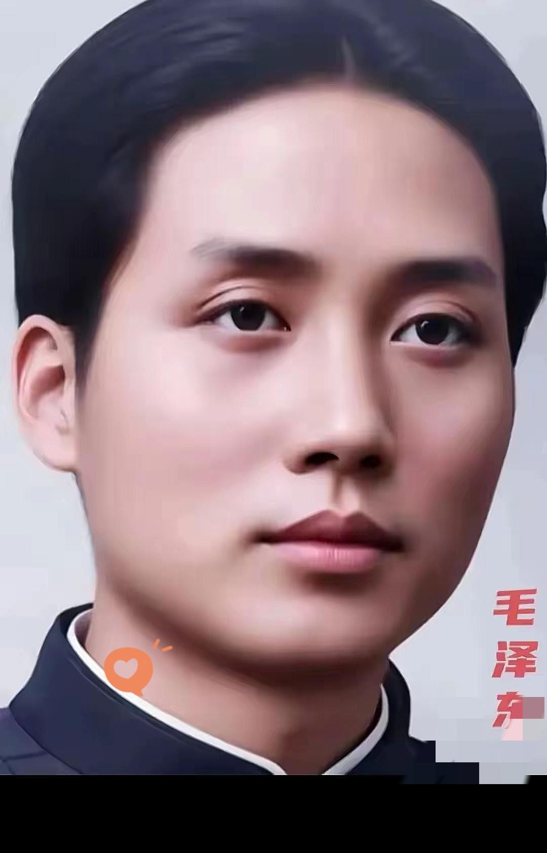 每次看青年毛泽东的影像，都忍不住感慨：这哪是普通的年轻模样，分明是把山河的气