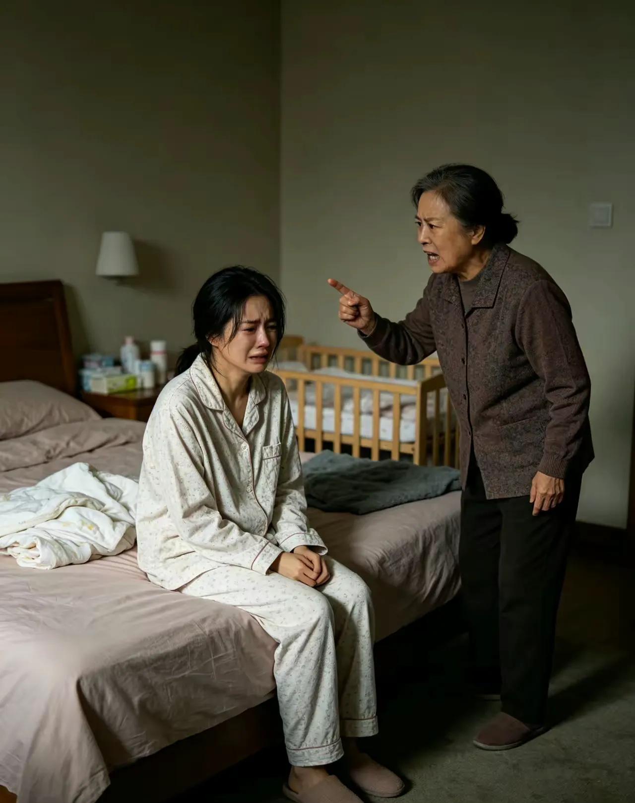 我妈打了坐月子的妻子，我拦都拦不住，她觉得自己威风，2年后我妈去岳母家看孙子，却