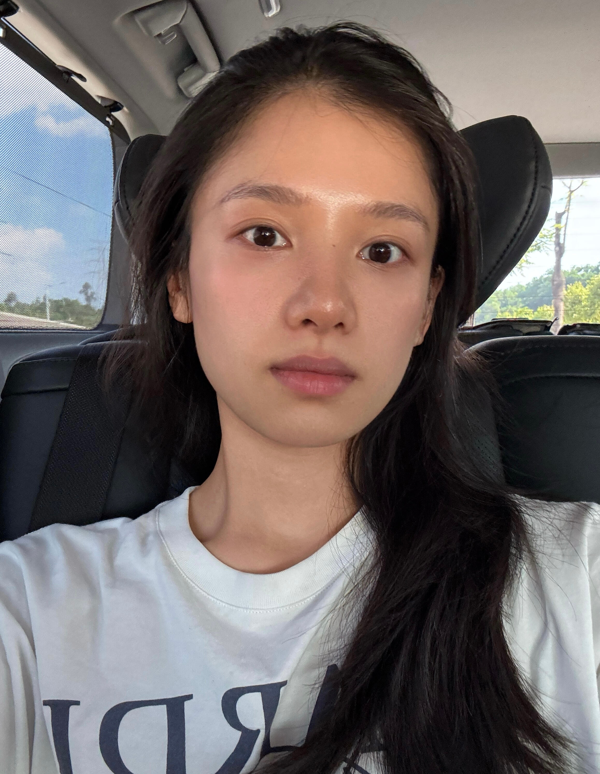 第一次见女明星节日营业狂发素颜照非正式跨年派对张婧仪