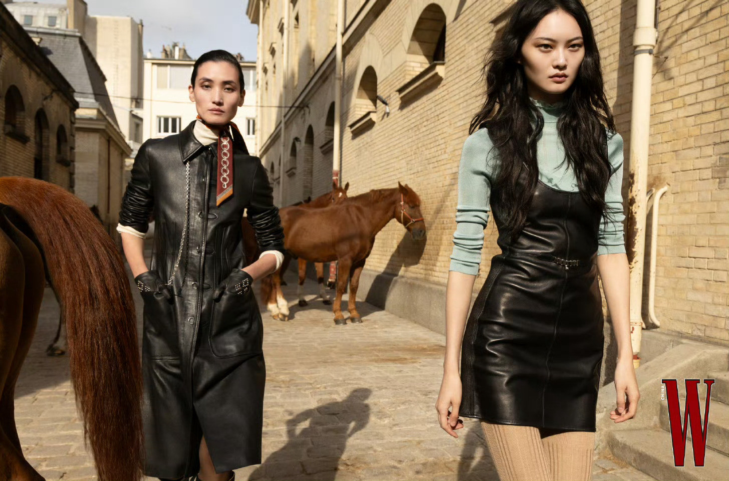 贺聪张丽娜二登W中文版封面大片摄影：InezandVinoodh​​​