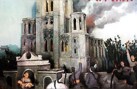 晚清同治九年爆发的“天津教案”，起因是天津望海楼法国天主教堂的墓地之中竟挖出了近