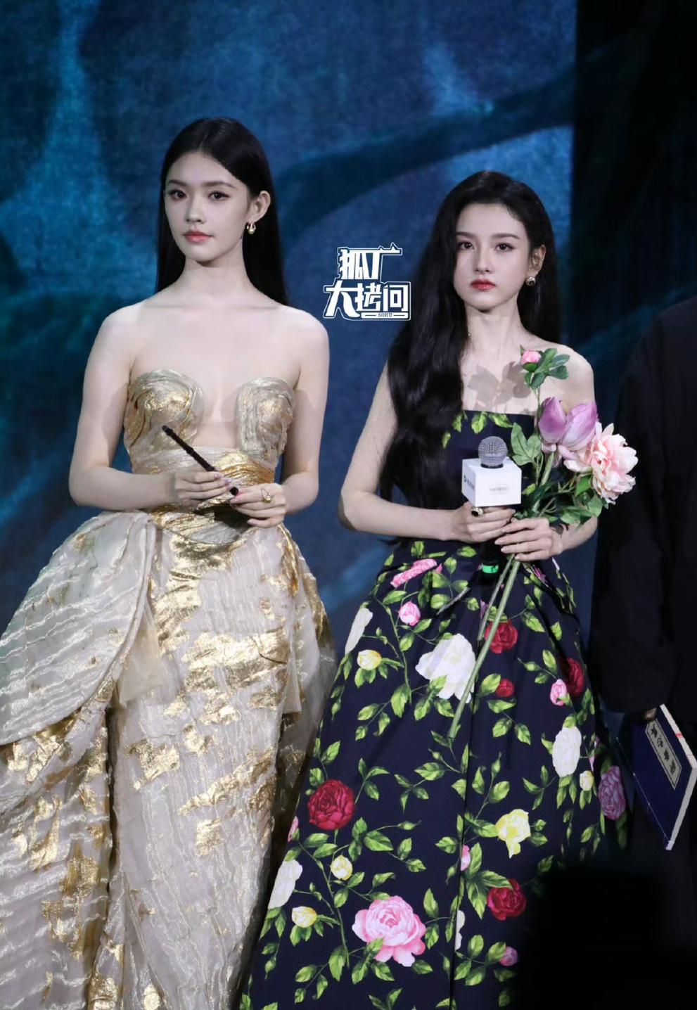 林允和宋祖儿这同框，一个少妇味儿十足，另一个少女感满满，谁能想到，这俩人竟然只差