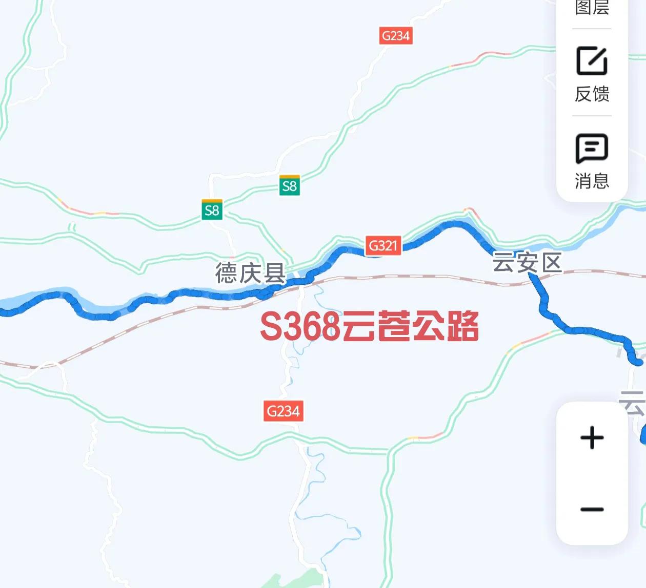 广昆高速堵车、321国道也堵车怎么办？发现了一条宝藏公路，它就是321国道西江对