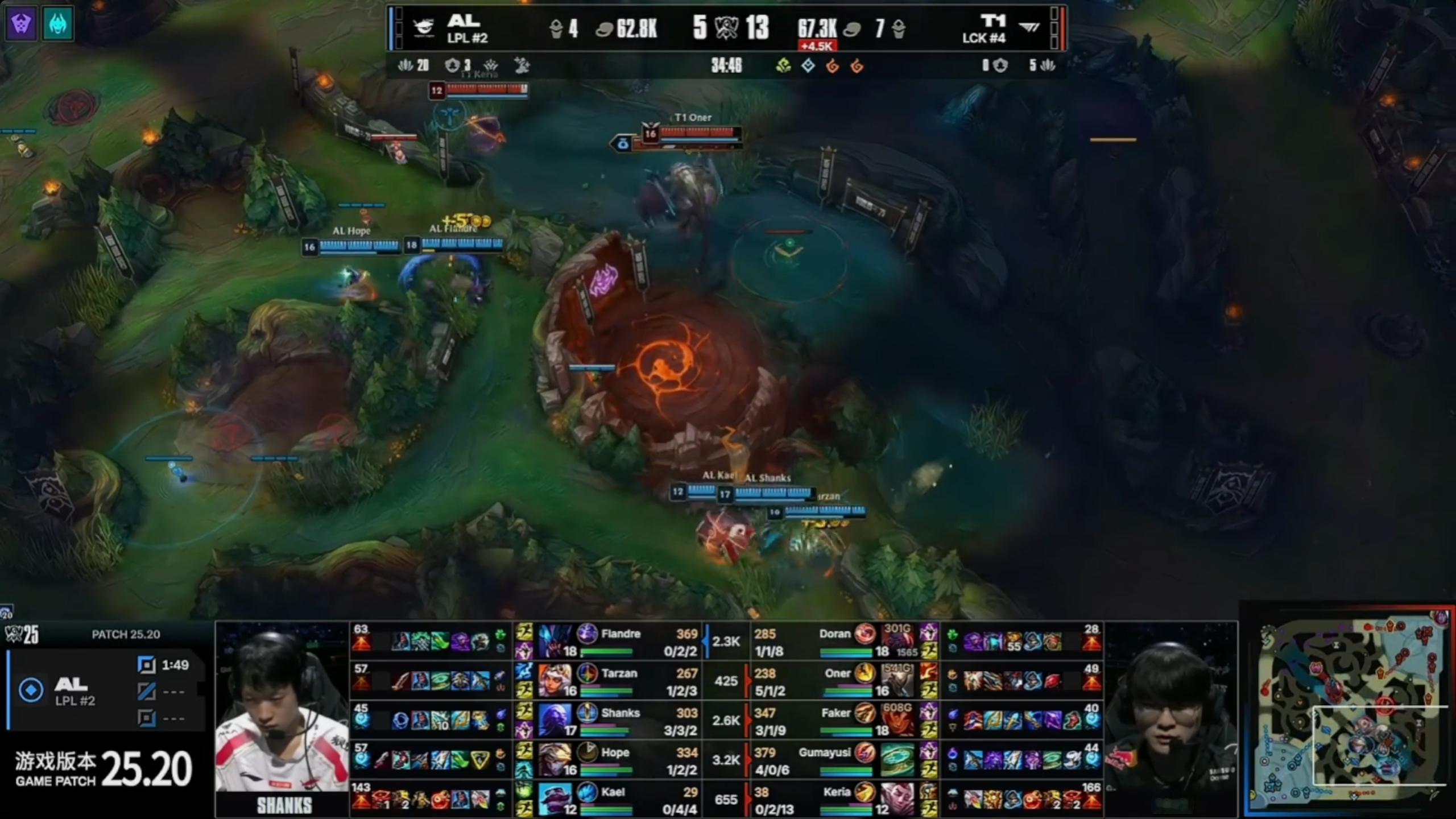 T1战胜AL“逆风翻盘局”是真滴好看！......​​​​​​​