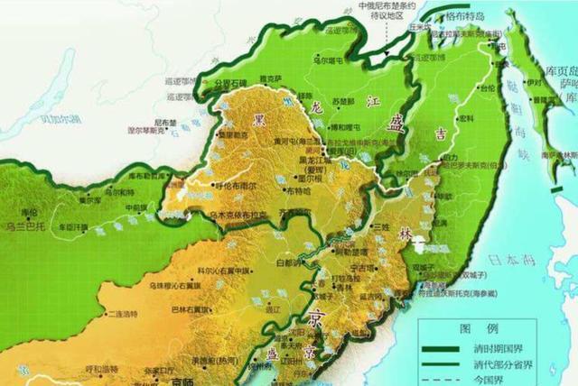 1860年《中俄北京条约》签订后，黑龙江以主航道中心线划界，北属俄国，南归中国。