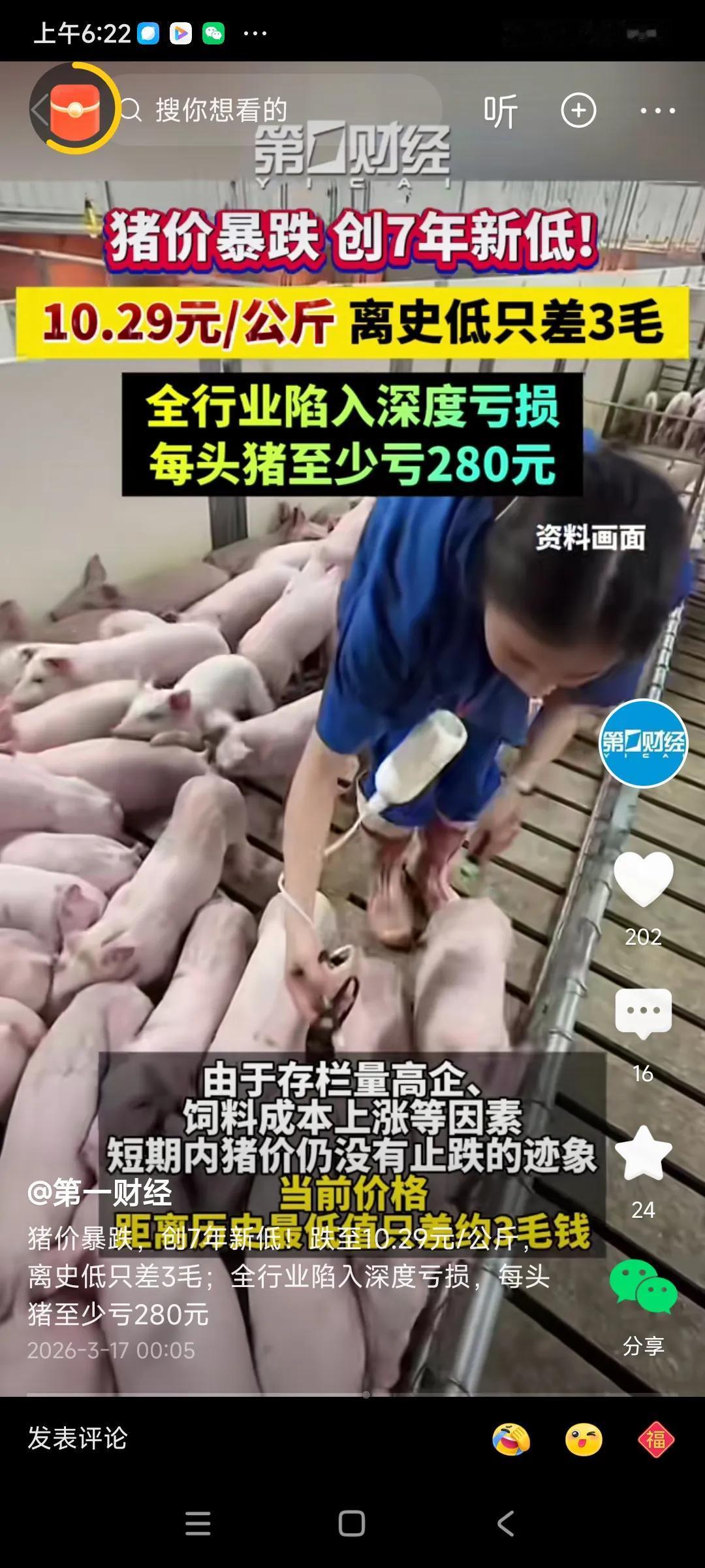 都说今年猪肉降价，很便宜，但是在外面吃饭，我经常点辣椒炒肉，一大碗，肉越来越少，