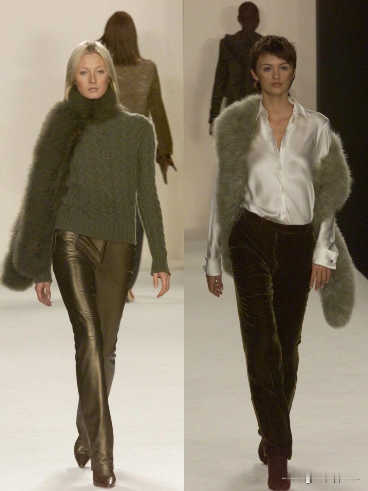 25年前的RalphLauren，2000年秋季成衣系列，每一件单品都堪称经典