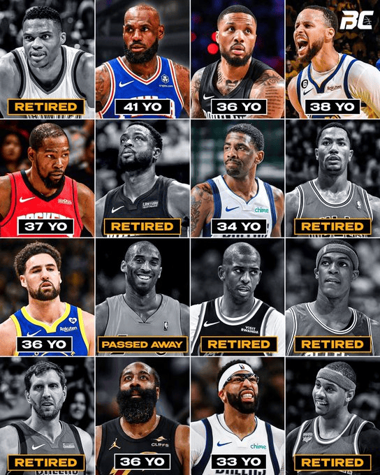 Memes晒照: 我们从小看着长大的那个NBA时代正逐渐远去