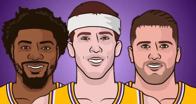 本赛季湖人全队目前在造成对手进攻犯规次数（9次）方面领跑全联盟。队内分布情况如