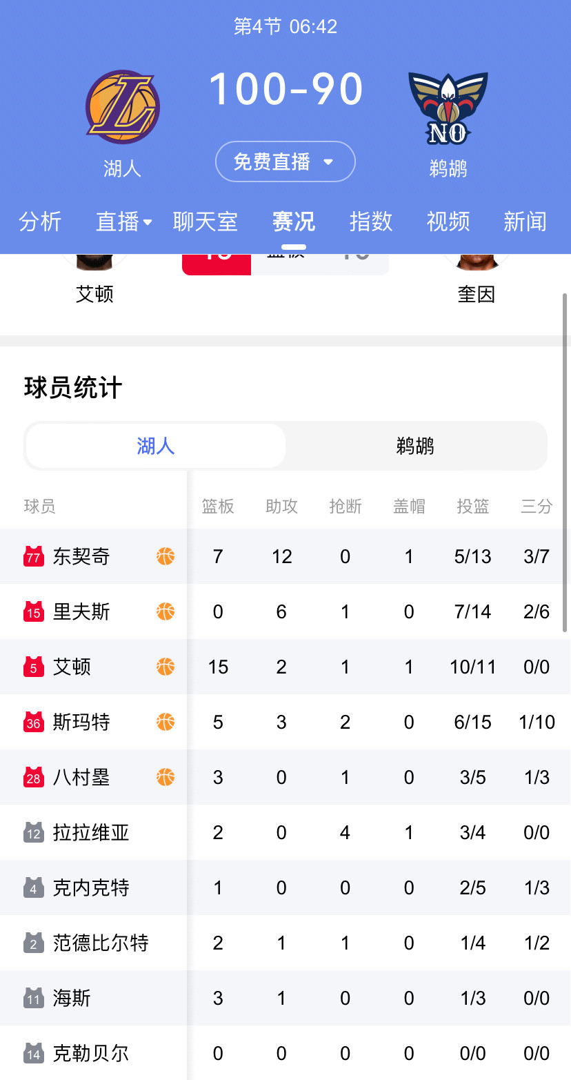 该给小里拿个板了，斯玛特三分什么情况。