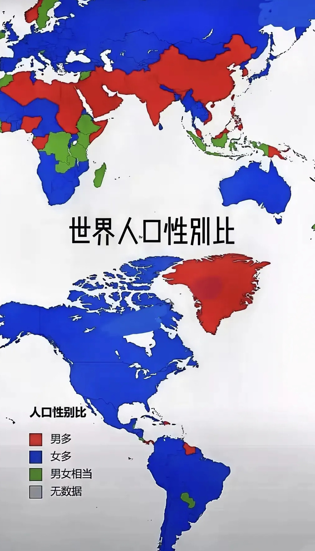 这个地球上还是女人多啊！