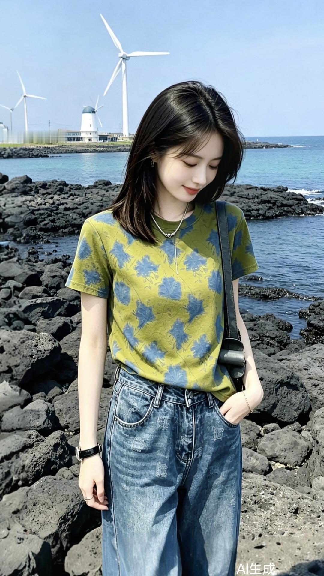 夏日休闲穿搭夏日出游穿搭穿出高级感摆脱路人感穿搭女装短袖t恤