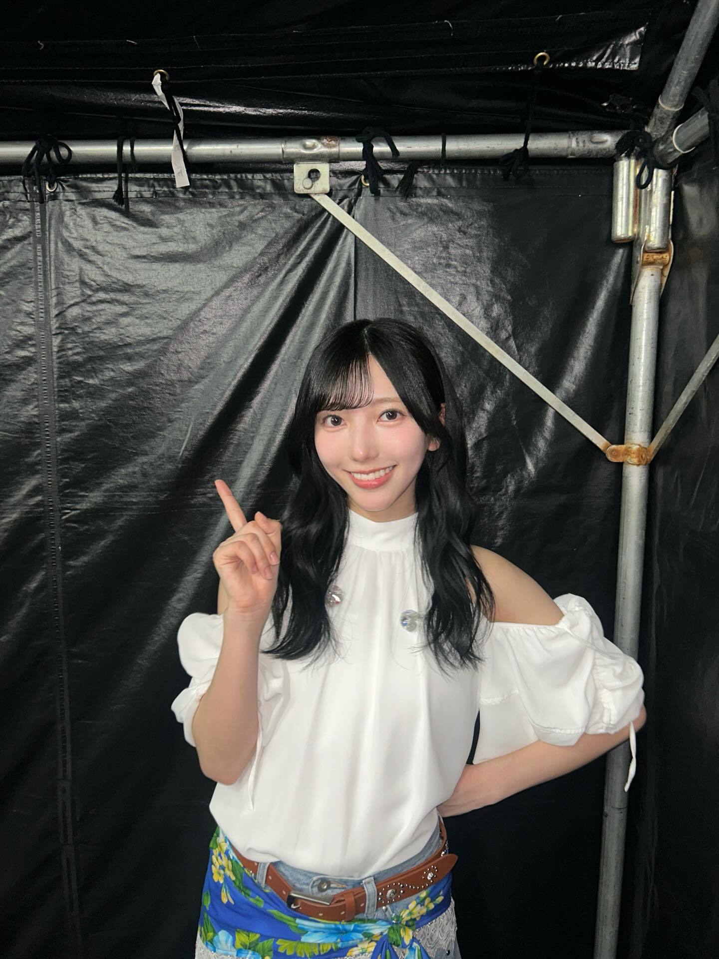 小西夏菜実🐺「7回目のひな誕祭　初めての大雨ライブも経験できてとても楽しかった